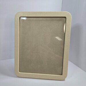 AERIN Luxury Beige Shagreen Picture Frame 9x11 – Fits 8x10 Photo